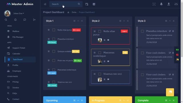 Mailing Bootstrap 5 Admin Dashboard Template with LTR Dark Theme смотреть онлайн