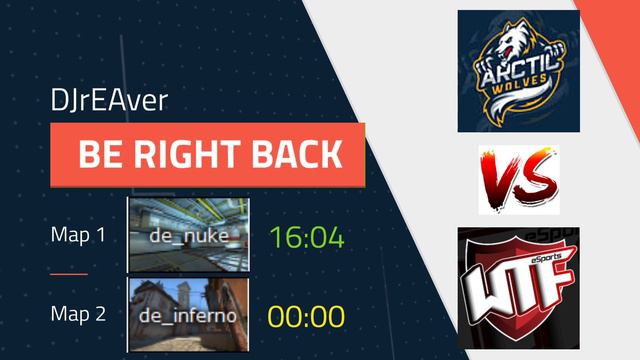 Live Moderation ✪ Arctic Wolves E-Sports vs WTF.eSports Academy ✪ CS:GO 99Damage Liga смотреть онлайн