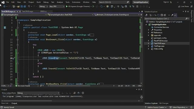 Complete CRUD Operations in C# with SQL Using Stored Procedure | Insert, Delete, Update, and Search смотреть онлайн