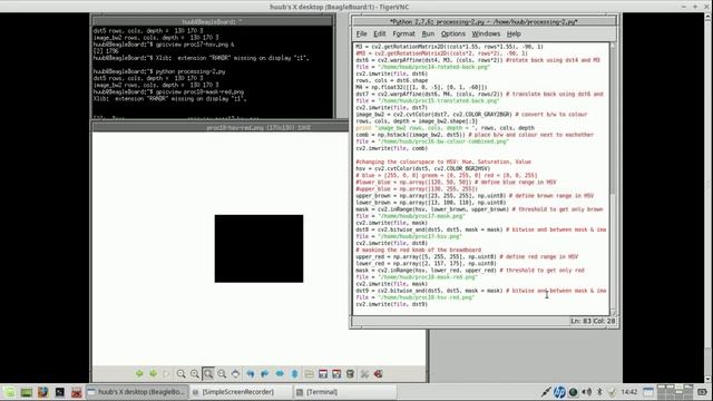 BeagleBoard Classic Rev C4: screencast OpenCV #24 смотреть онлайн