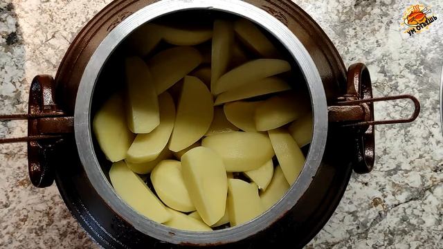 Куриная шурпа с вешенками в афганском казане смотреть онлайн