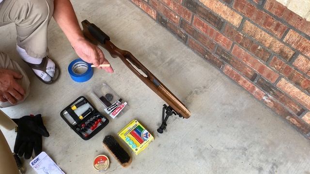 Accurizing the Ruger 10/22, Free floating the barrel смотреть онлайн