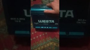Аккумулятор WESTA,отзыв после 2 лет использования.