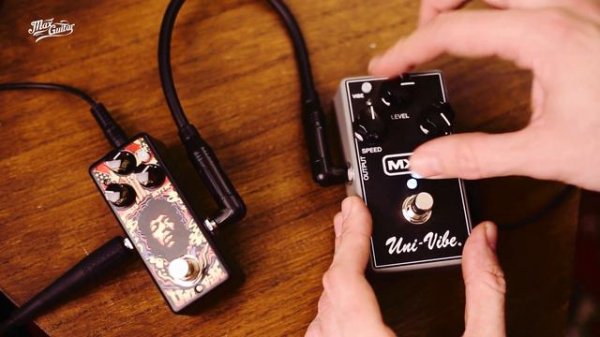 Affordable Univibe shootout! MXR M68 Univibe vs. Dunlop JHW3 '69 Psych Series Uni-Vibe Mini
