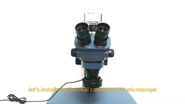 Thermal camera that goes with Microscope, Super Cam Mini from Mega-idea QianLi смотреть онлайн