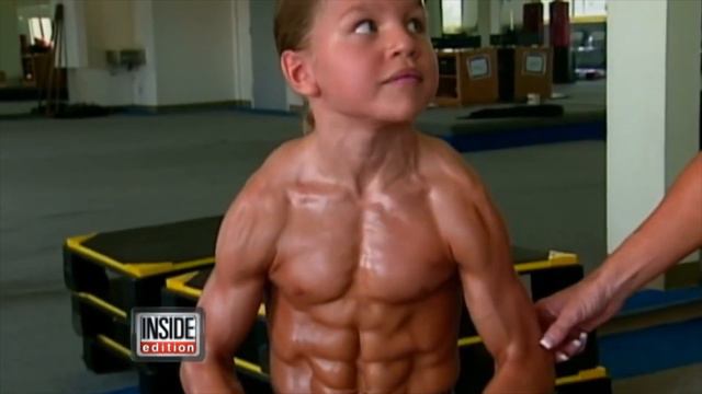 Kid Bodybuilder Richard Sandrak Little Hercules Stuntman WaterWorld Show Inside Edition