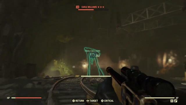 Fallout 76 earl williams fight with a 3030 rifle and a 308 light mcahine Gun смотреть онлайн