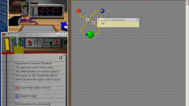 Bug Brain Lab, Experiment #4 (latest upload .. mp4 via ffmpeg) смотреть онлайн