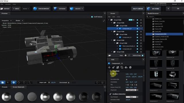 After Effects Element 3D Tutorial making of a spaceship/fighter смотреть онлайн