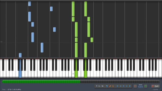 Synthesia: Werewolves of London Piano Tutorial - Warron Zevon смотреть онлайн
