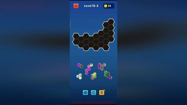 Hexa Jigsaw Collection HD - Gameplay Walkthrough - Levels 1-15 смотреть онлайн