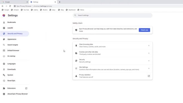 How To Enable Or Disable JavaScript On The Epic Privacy Browser | PC | *2023* ? смотреть онлайн