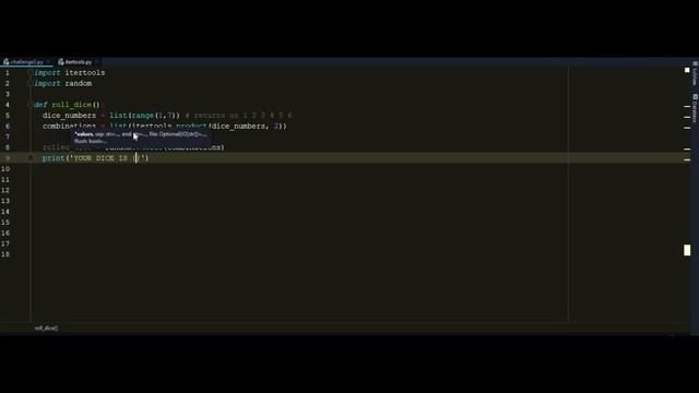 How dice rolling works in games ! Stay in Python Shape Episode 3 смотреть онлайн