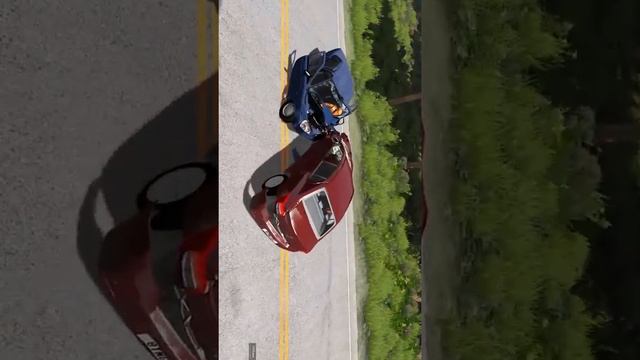 BeamNG.drive Reno Logan Dacia crash test # 5 смотреть онлайн