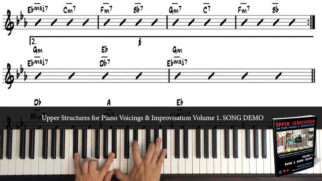 How to play "Misty" using Upper Structures Triads | Jazz Piano Voicings смотреть онлайн