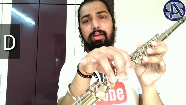 #13-KEY FLUTE LESSON(HINDI)॥ सफेद 6 से सरगम ॥ A MAJOR SCALES ॥ смотреть онлайн