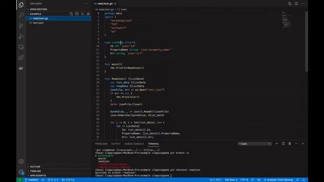 Tips Membaca File Json Pada Bahasa Golang смотреть онлайн