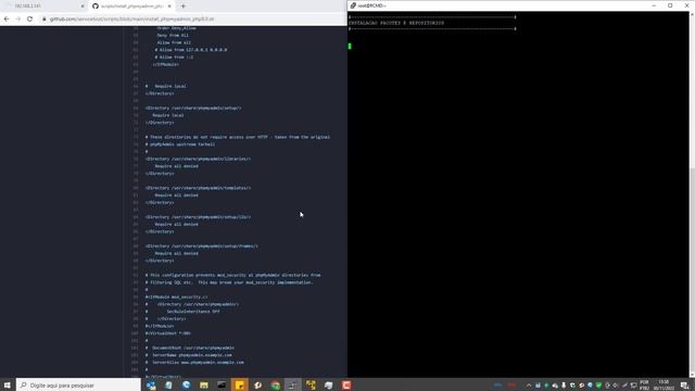 PHPMyAdmin | Instalação automatizada no Oracle Linux 8 смотреть онлайн