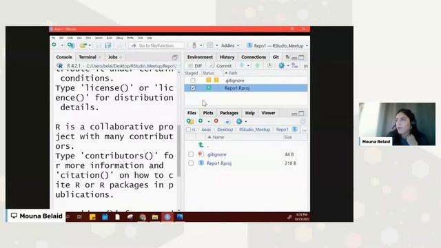 First Steps in Learning the Use of Git & GitHub in RStudio смотреть онлайн