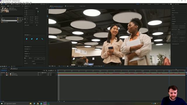 Make a Line Follow a Tracking Point | After Effects Tutorial смотреть онлайн