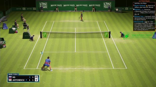 Прохождение AO Tennis 2 - Карьера теннисиста #13 Тащим на траве