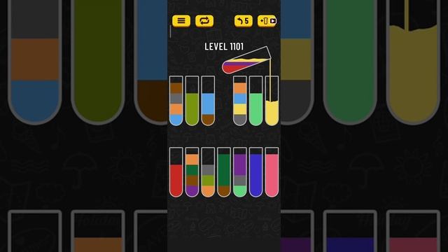 Water sort puzzle level 1101 смотреть онлайн