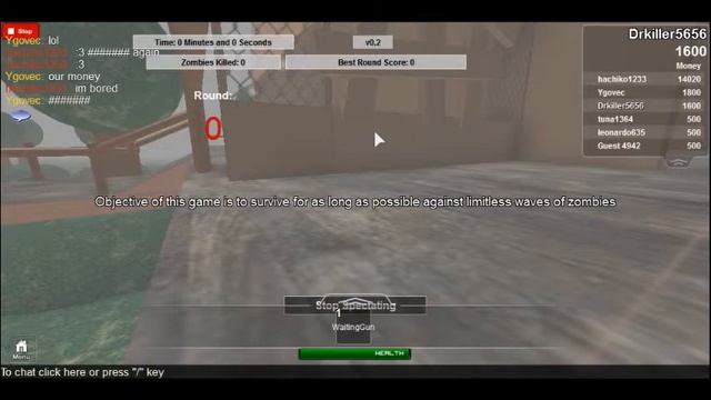 Roblox Call of Duty Zombies pt 1 смотреть онлайн