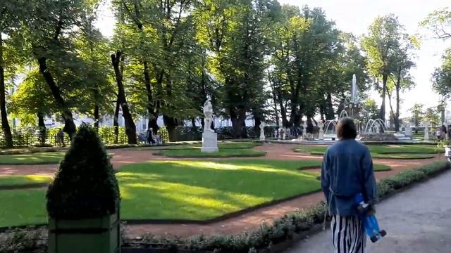 Санкт-Петербург 2020. Часть 3. Петропавловская крепость, Летний сад, Мозаичный дворик. смотреть онлайн