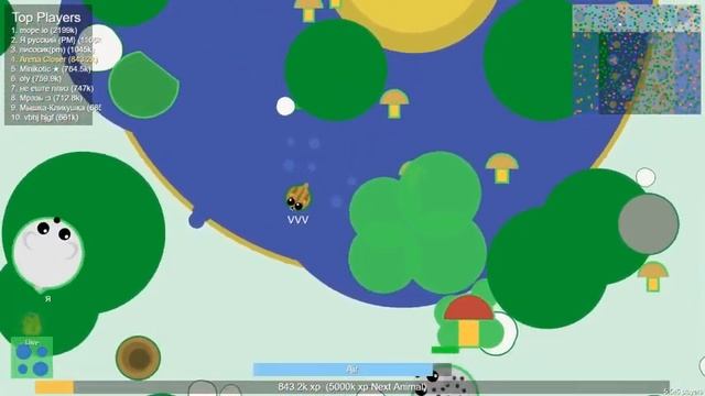 Mope.io BIG MOUSE IS DRAGON vs. All ANIMALS // FUNNY HACK #2 // SKIN MOD смотреть онлайн