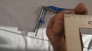 скобообжимной инструмент (клипсатор полуавтоматический) для сборки клеток, габионов заборов из сетк