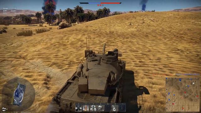 War Thunder The Forgotten Top tier tank (Amx 30B2) смотреть онлайн