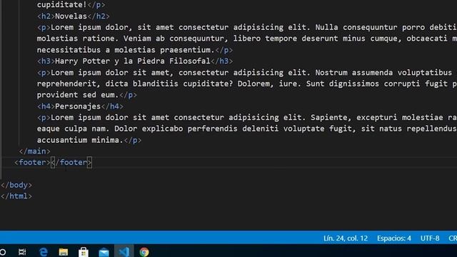 CURSO de HTML5 desde CERO 2021 - #10 - Header, Main y Footer смотреть онлайн