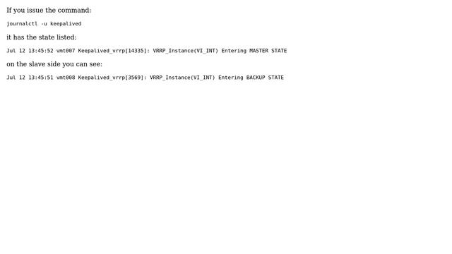View Current State of Keepalived (6 Solutions!!) смотреть онлайн