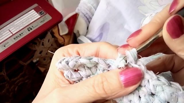 Покрывала из полосок ткани Вяжу образец смотреть онлайн