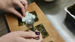 Что приготовить из жареных нори. Быстрая закуска