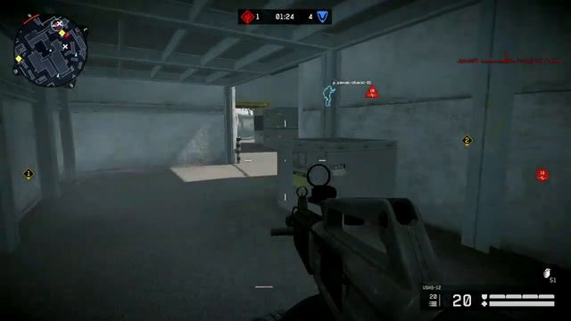 Warface: КВ Вежливые Люди 2.0 VS Госпиталь. (Д 17)