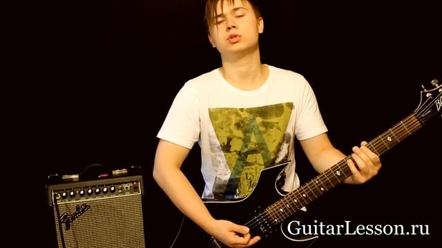 Уроки Электрогитары - Перегруз. Квинты. Глушение смотреть онлайн