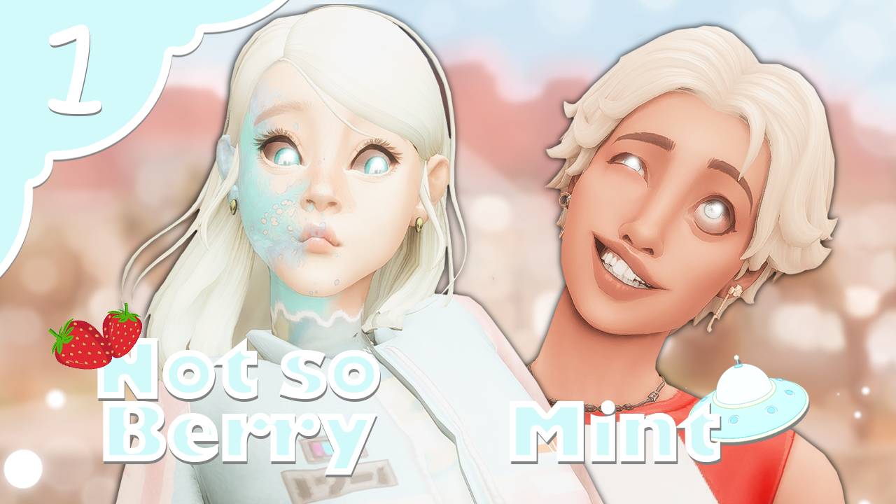 Sims 4 Поколение Мята 1 | Прохожу челлендж Not So Berry