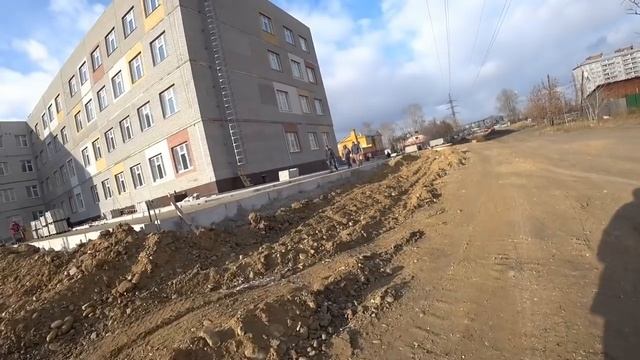 Строительство Новой Школы в г Канске. смотреть онлайн