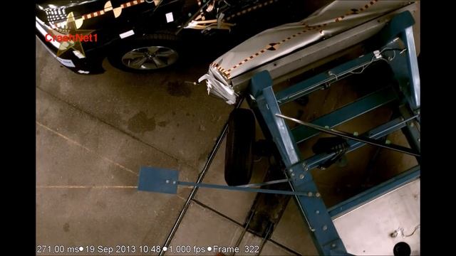 2014 Acura MDX | Side Crash Test | CrashNet1