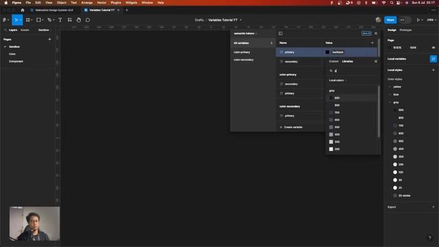 Tutorial Figma Variables & Design Tokens #figma #tutorialfigma смотреть онлайн