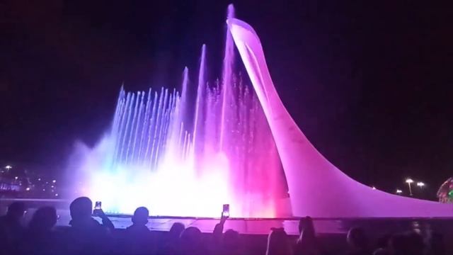 Поющий фонтан. Сочи 11 октября 2022г. Достопримечательности Сочи. Что посмотреть в Сочи? смотреть онлайн