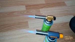 Сравнительный тест двух газовых горелок из Китая (aliexpress)