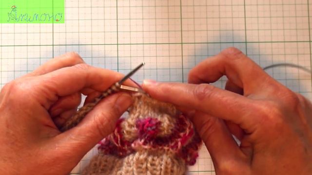 How To Knit A Hat - "Tulip" Hat with Stacked Increases and Decreases *** Вяжем шапку смотреть онлайн