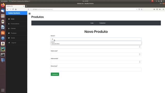 Protótipo PDV - Python, Django, Bootstrap смотреть онлайн