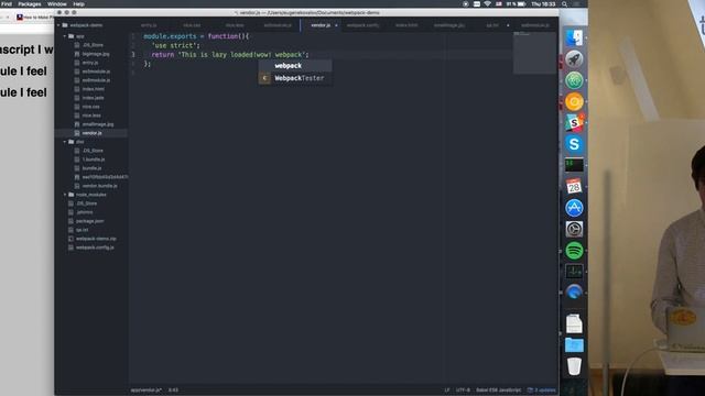 Eugene Kovalov - Webpack: Yet another module bundler смотреть онлайн