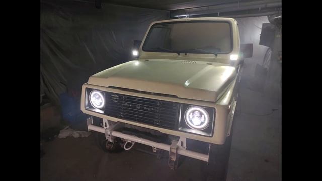 Suzuki samurai sj413 long body restoration/build смотреть онлайн