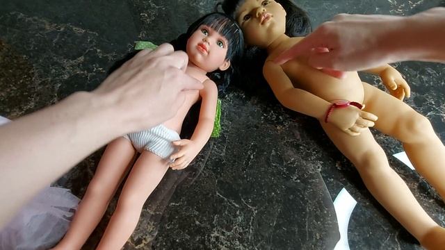 Обзор куклы Gotz 50 см и сравнение с куклой Llorens 42 см.