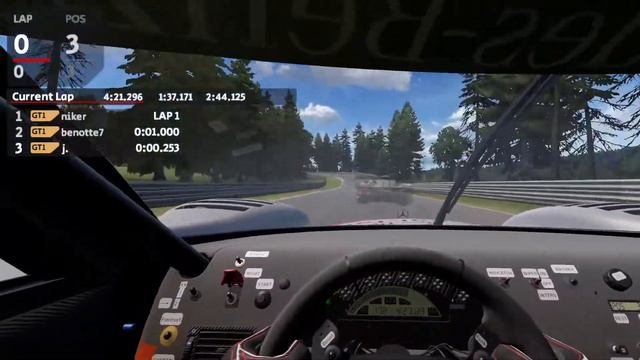 AMS2 - WR Attempt - Mercedes CLK GTR - Nordschleife 2020 - 6'00.760 смотреть онлайн