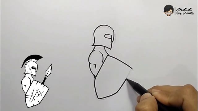 How to draw a Warrior step by step смотреть онлайн